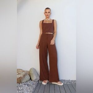 Anthropologie LOST IN LUNAR CELESTE Linen TOP